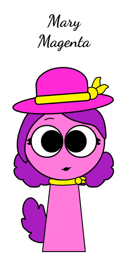 Mary Magenta by blueclover24 on DeviantArt