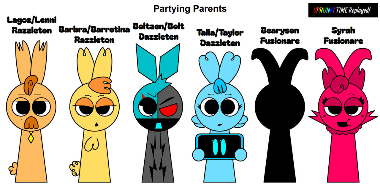 Sprunki Raddy Parents Sprunki Time Replayed Super Parents by blueclover24 on DeviantArt