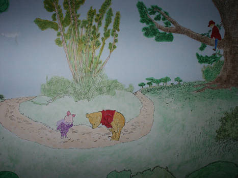 Pooh and Piglet at the Spinney