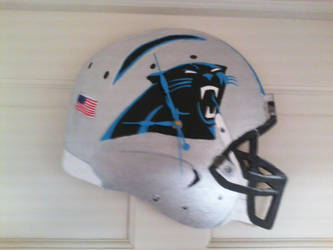 Carolina Panthers Clock