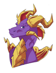 Edgy Adult-o Spyro by Bro-chaan