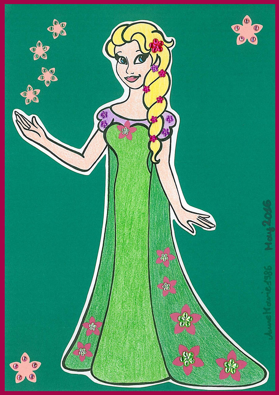 Frozen Spring Elsa by AnneMarie1986 on DeviantArt