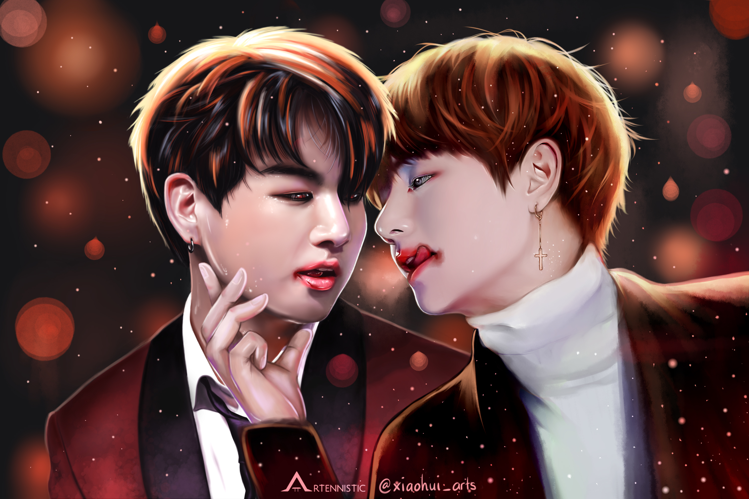 Collab | Vampire VKook by Artennistic on DeviantArt