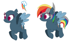 MLP Rainbow Dash Base 03 by SelenaEde on DeviantArt