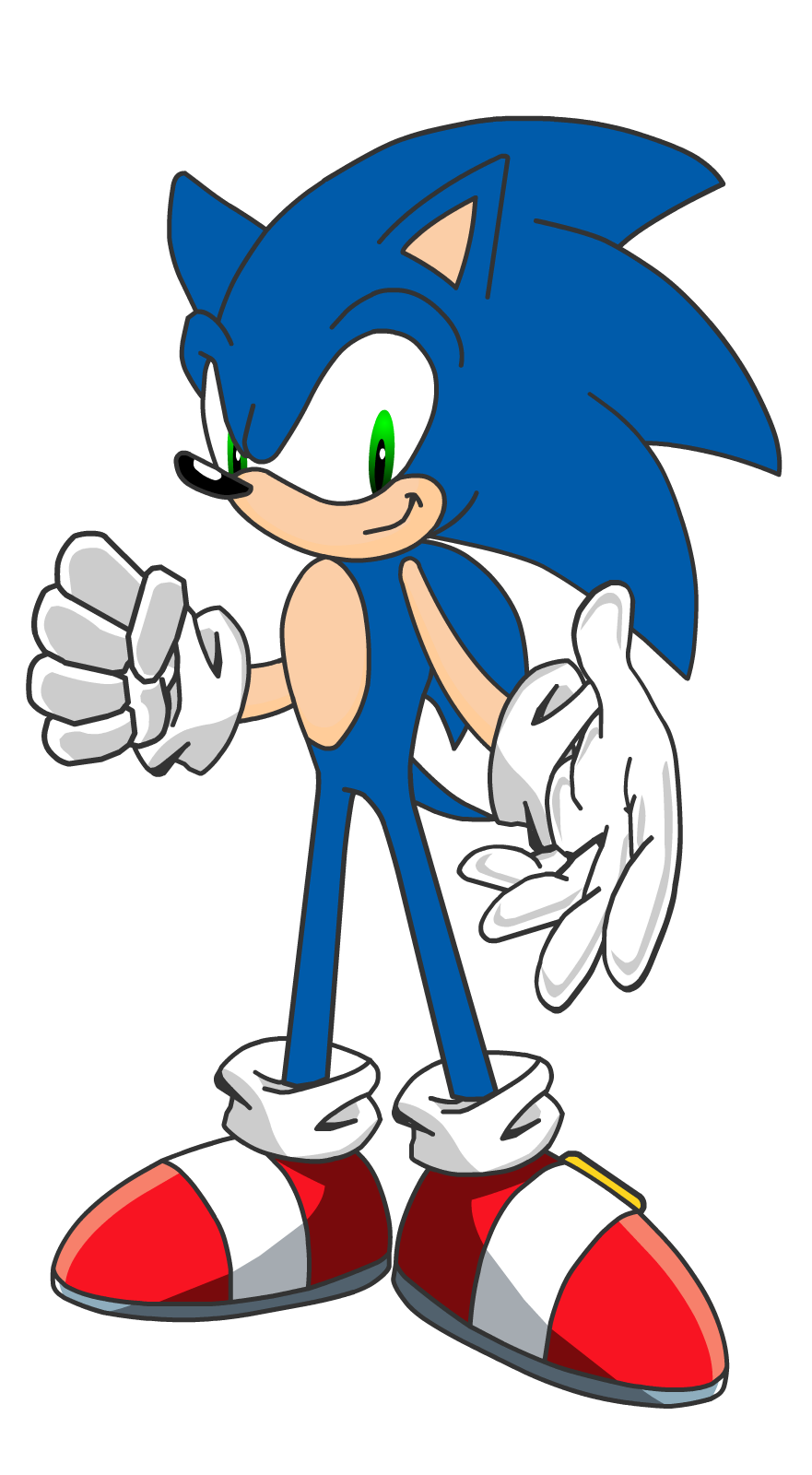 Sonic The Hedgehog Vector Art By FireBall Stars On DeviantArt sonic-the-hedgehog-vector-art-by-fireball-stars-on-deviantart