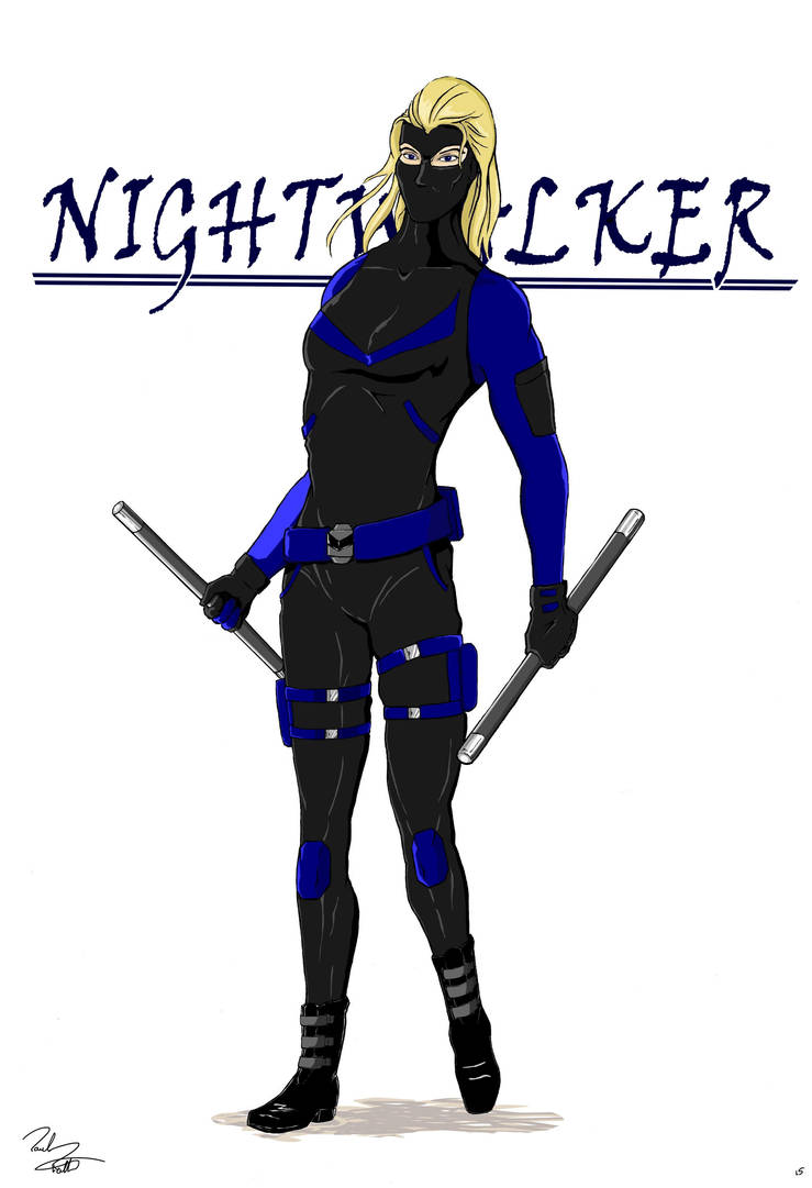 Blue Nightwalker NightWalker by MyPaperUniverse on DeviantArt