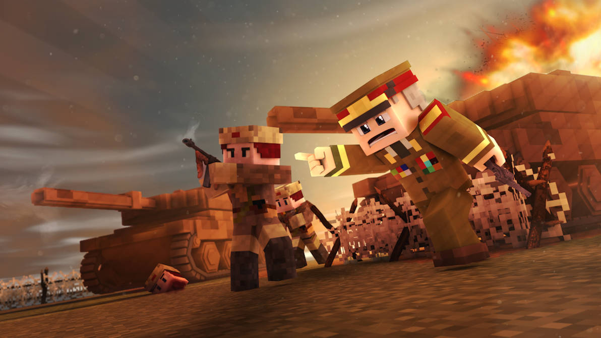 Minecraft World War by JuanFerdinan1 on DeviantArt