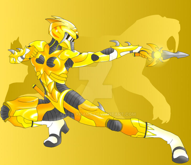 Power Ranger Yellow X Red yellow power ranger by Know-Kname on DeviantArt