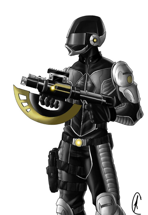 black ranger by Know-Kname on DeviantArt