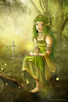 Goddess of courage, Farore by Know-Kname