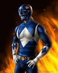 Blue Power Ranger by Know-Kname