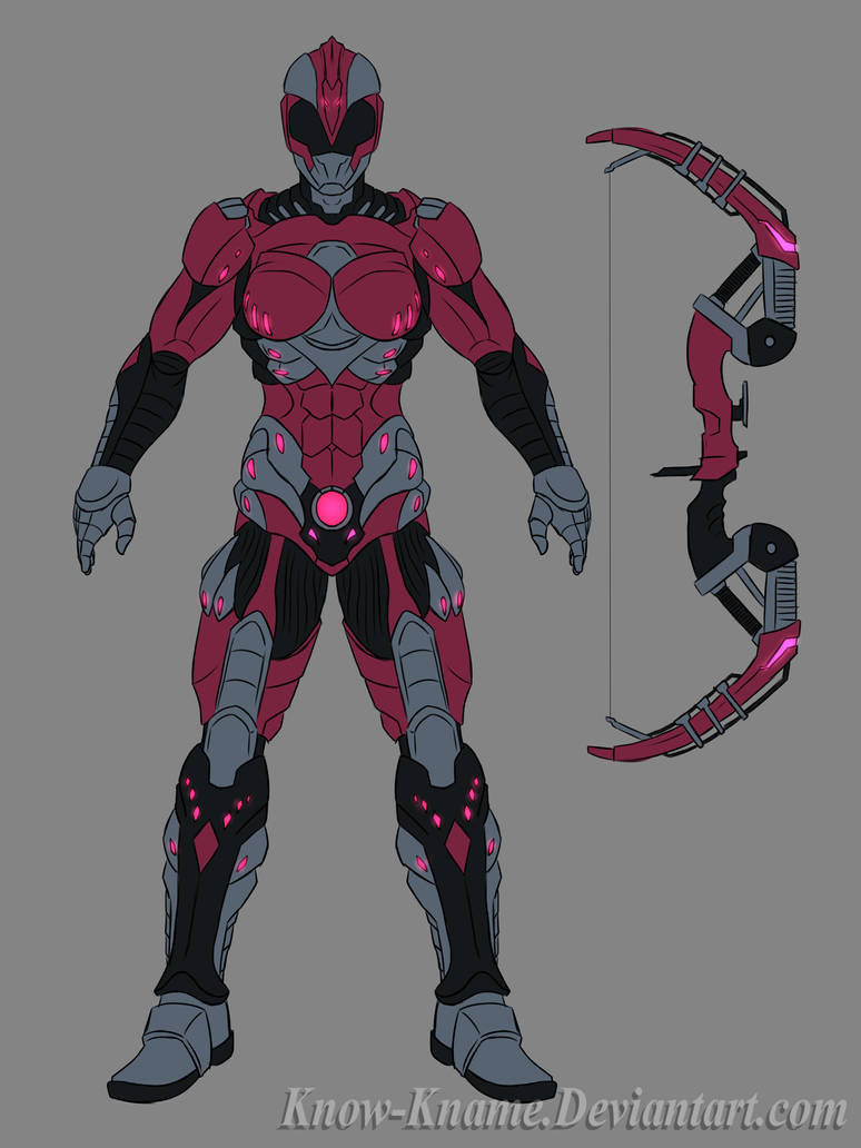 Pink Ranger by Know-Kname on DeviantArt