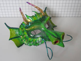 Green Dragon Mask