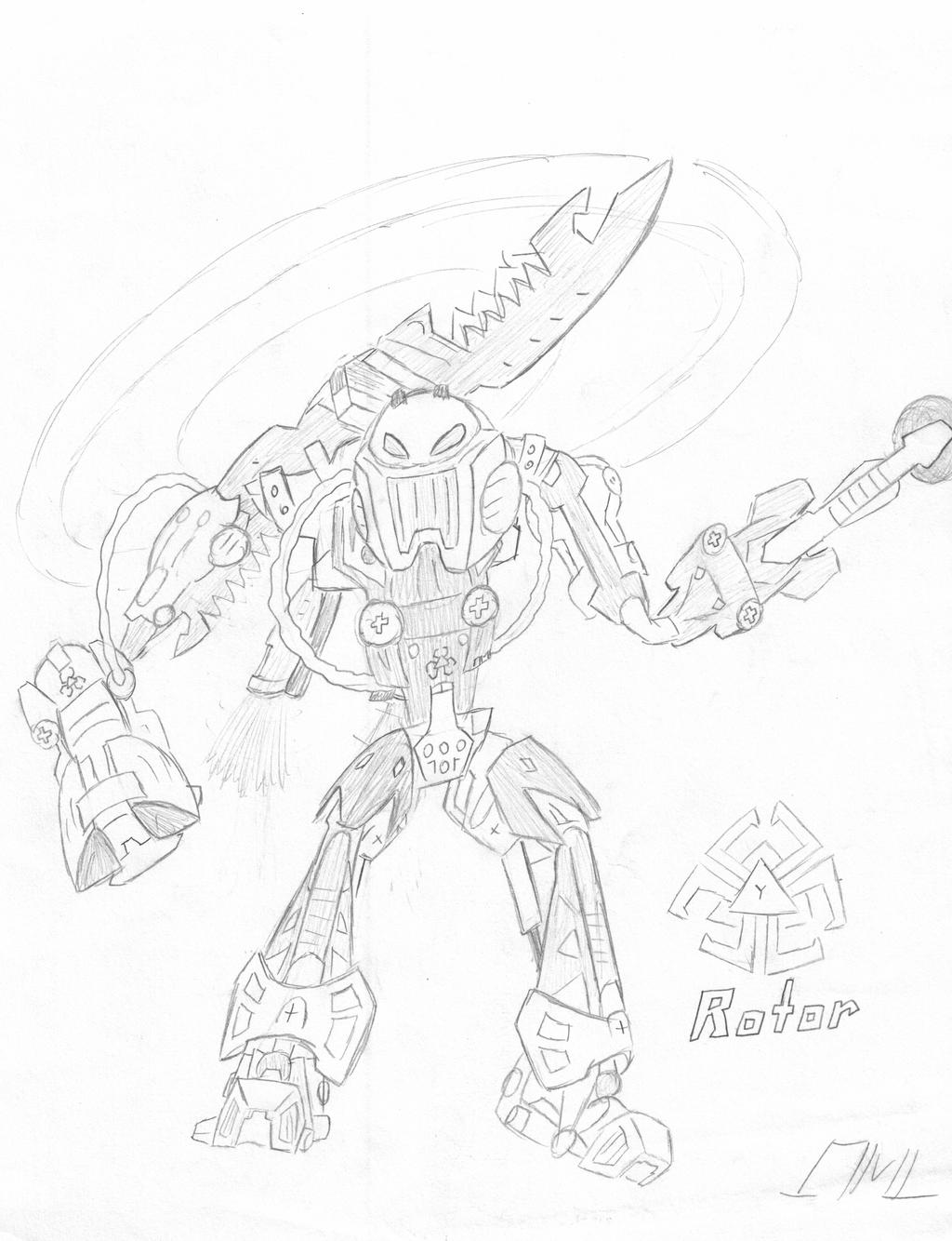 Hero Factory - Rotor by Construct-Master on DeviantArt