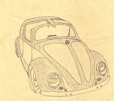VW Bug drawn when I was 8