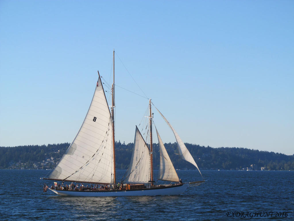 Schooner Zodiac on Lake Washington