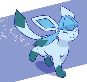 Running Glaceon