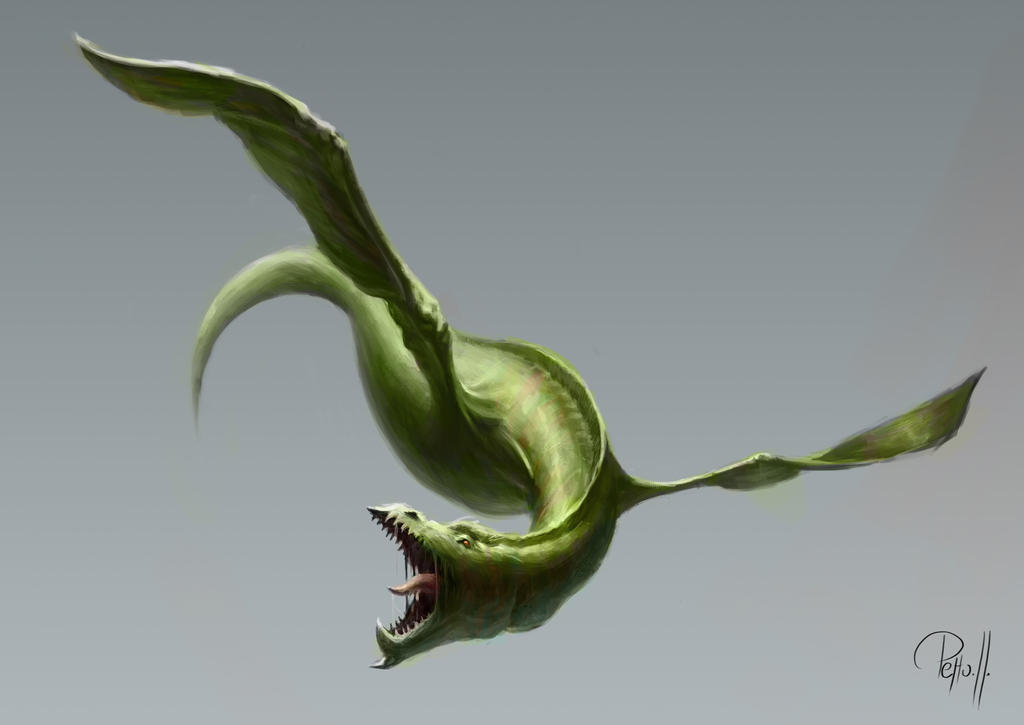 Flying Rod Monster Flying monster (2014) by amnakin on DeviantArt