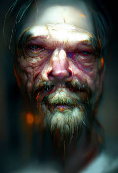 Portrait of an old man (test)