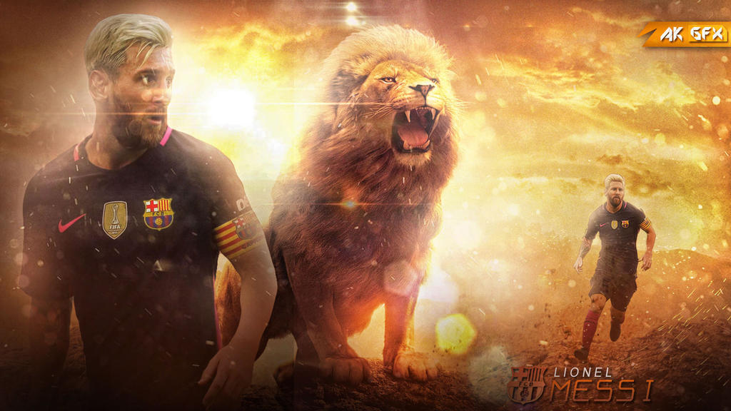 Lionel Messi Lion