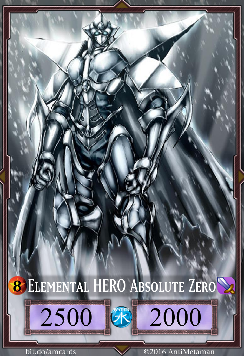 Elemental HERO Absolute Zero by serenade87 on DeviantArt