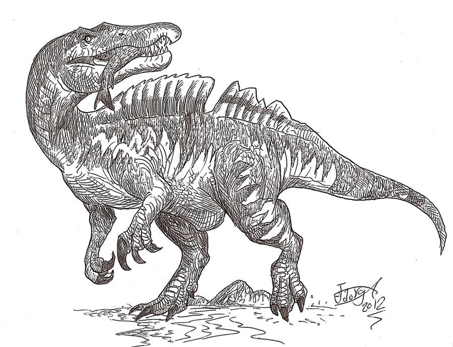 Ichthyovenator! by HodariNundu