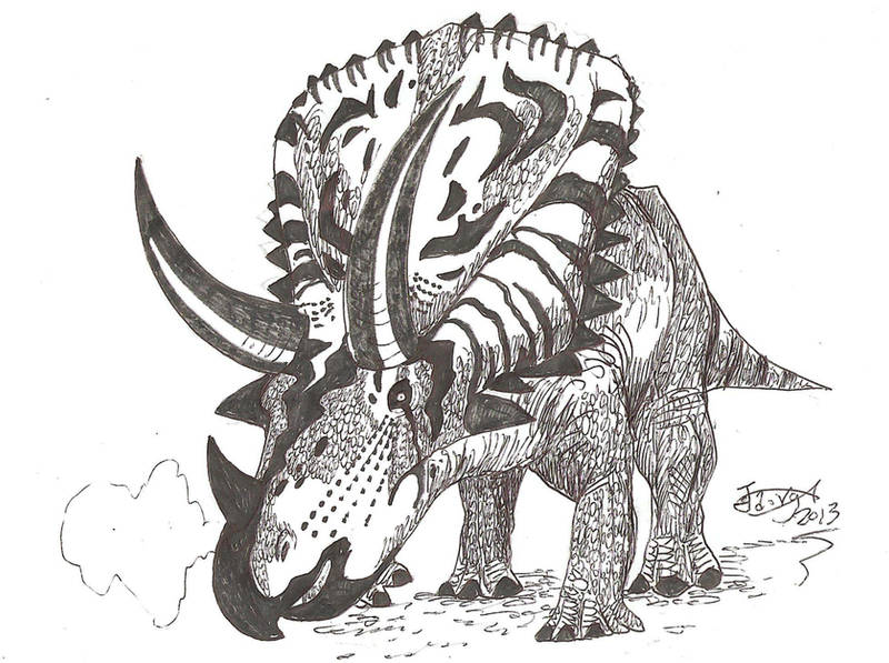 Judiceratops tigris by HodariNundu