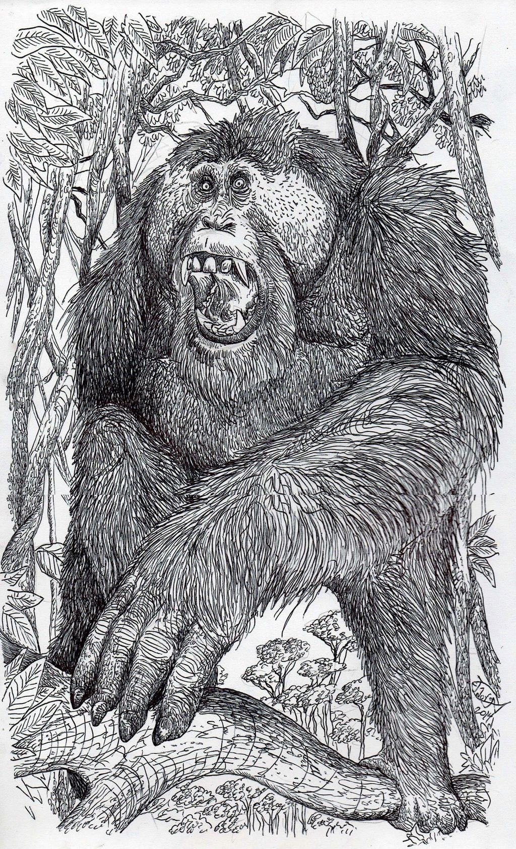 Dinopithecus ingens