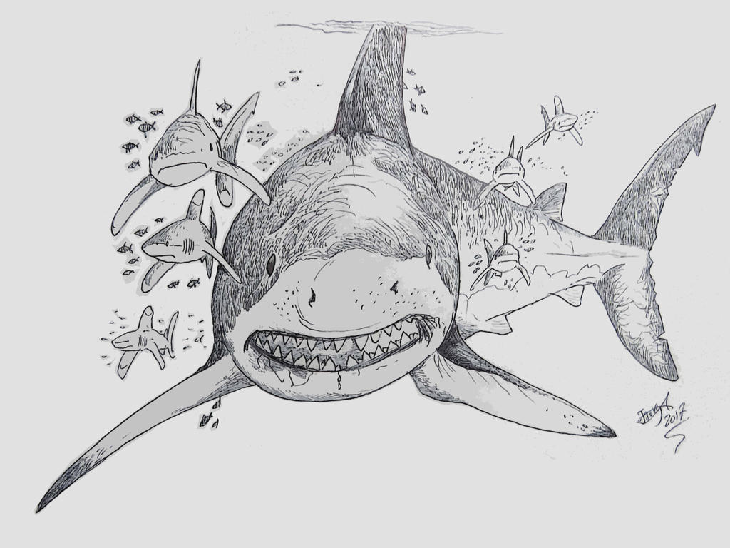 Carcharocles' Cohort by HodariNundu on DeviantArt