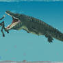 Diving with Deinosuchus