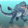 Diving with Spinosaurus!