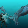 Diving with Tusoteuthis