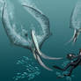 Diving with Pteranodon