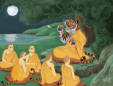 Weretiger Monks