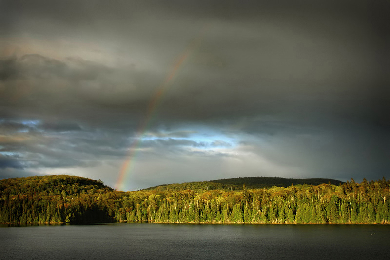 Rainbow over Kenny Lake