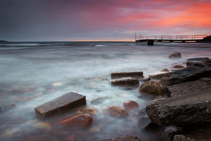 Last Light at Gros Cap