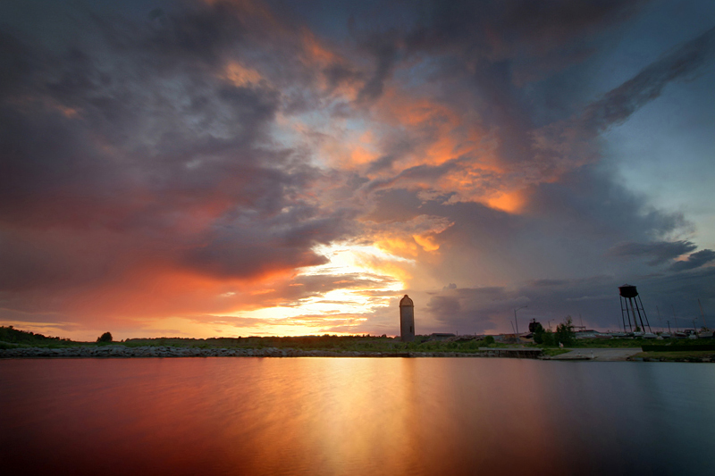 Blind River Sunset