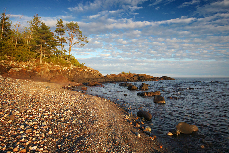 An Evening on Lake Superior