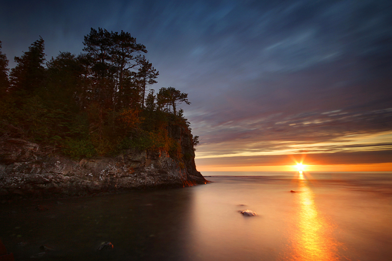 Cliffside Sunset