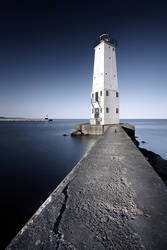 Frankfort North Breakwater Lighthouse