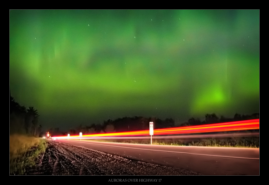 Auroras Over Highway 17