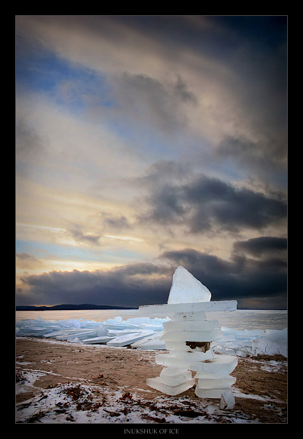 Inukshuk of Ice