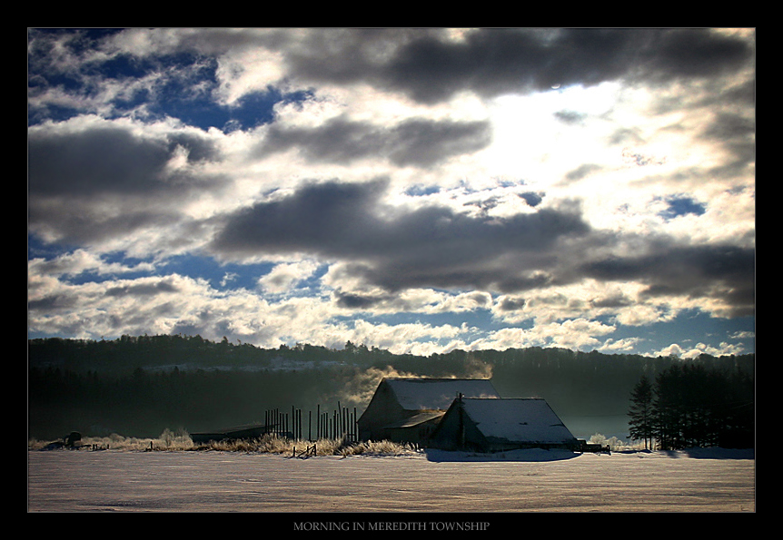 Morning in Meredith Township