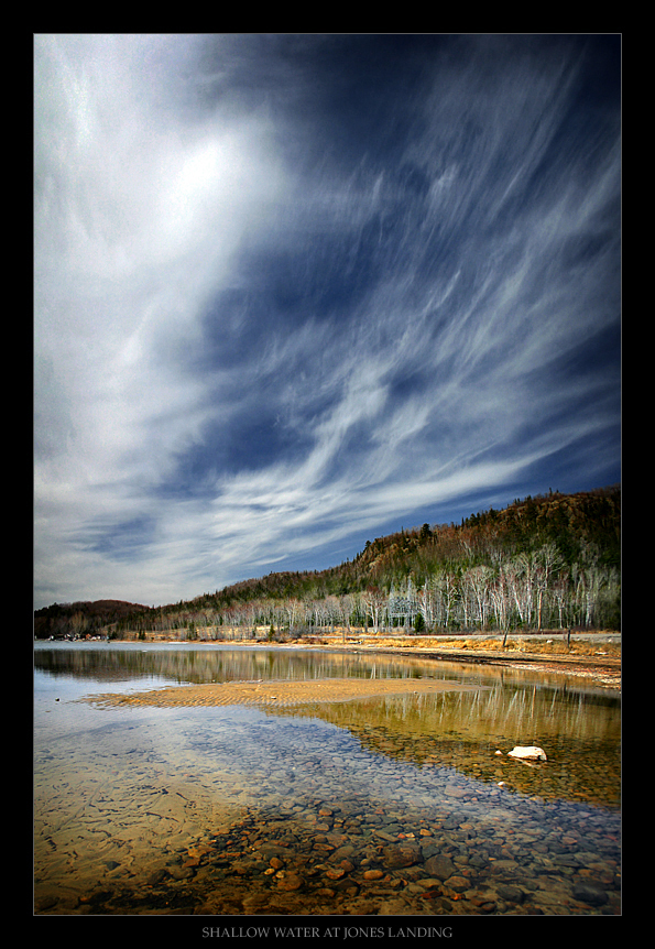 Shallow Water at Jones Landing