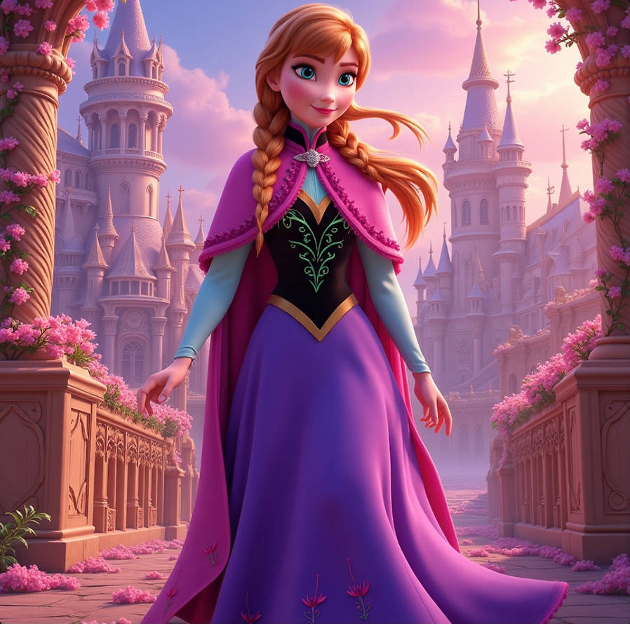 Anna Pincess Princess Anna by AngeVilainAmour on DeviantArt