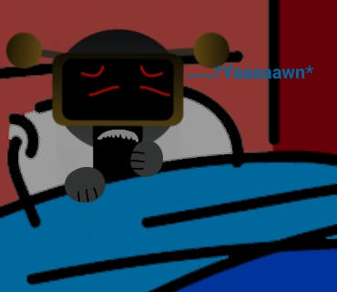 Funbot Phase 3 Yawning by ShineOn992Art on DeviantArt
