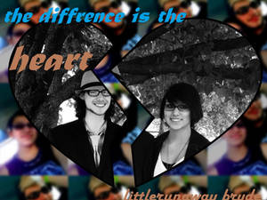 the difference is the heart ep album artwork