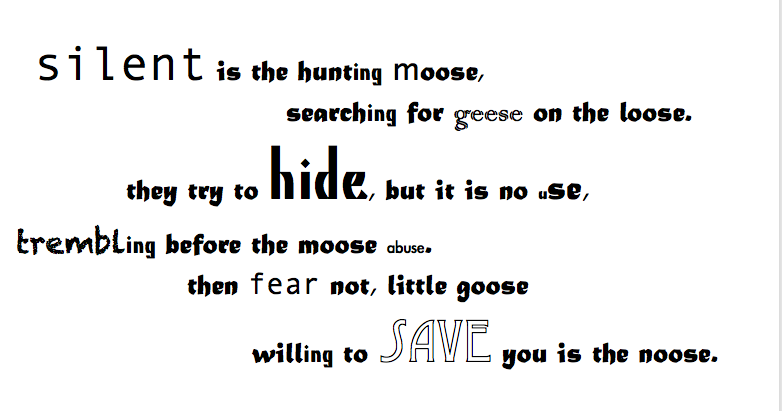 The Moose Abuse Poem