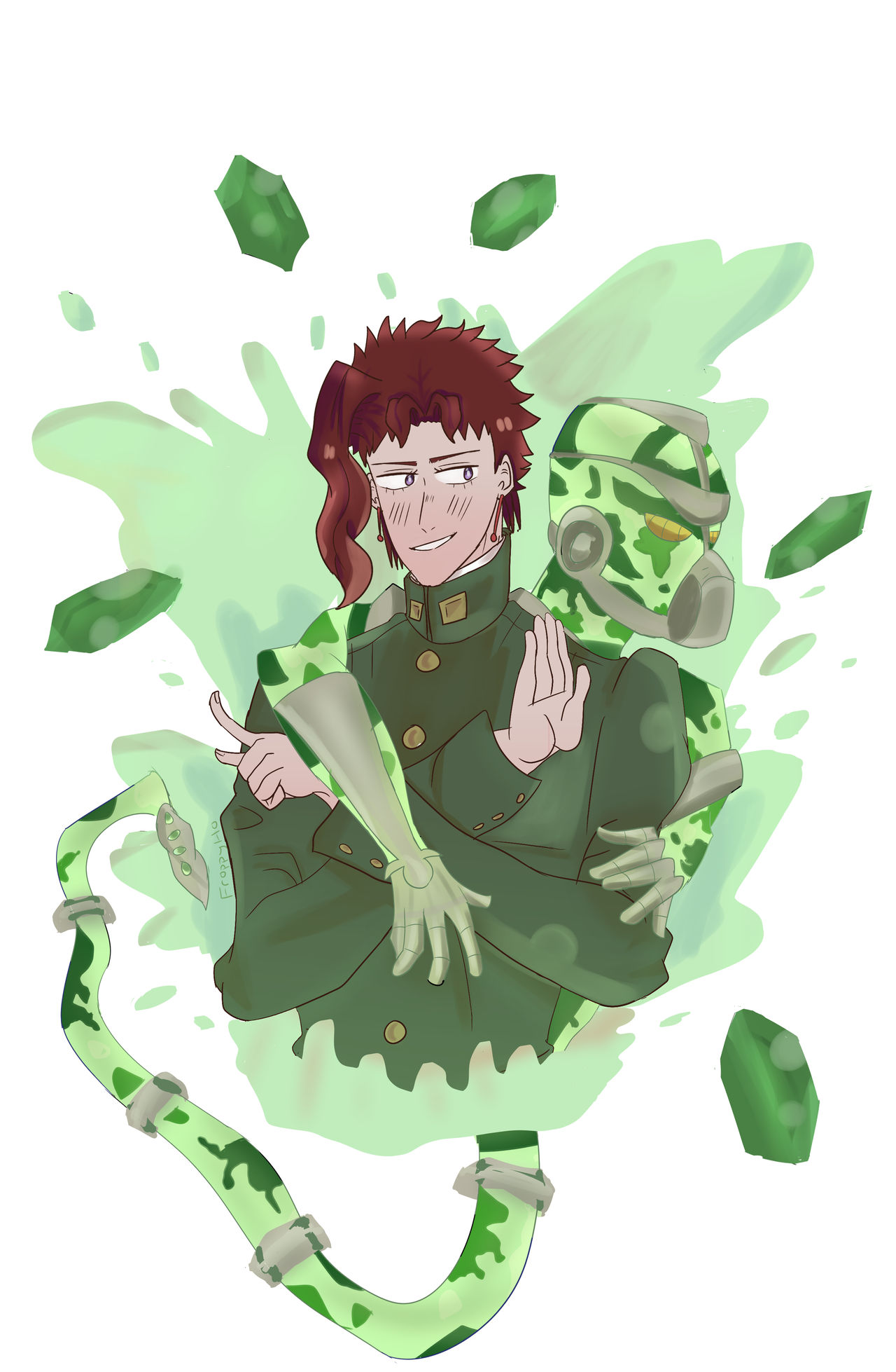 Kakyoin by FroppyHo on DeviantArt