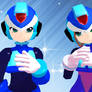 Rockman Zero - Real X and Bliss type 2